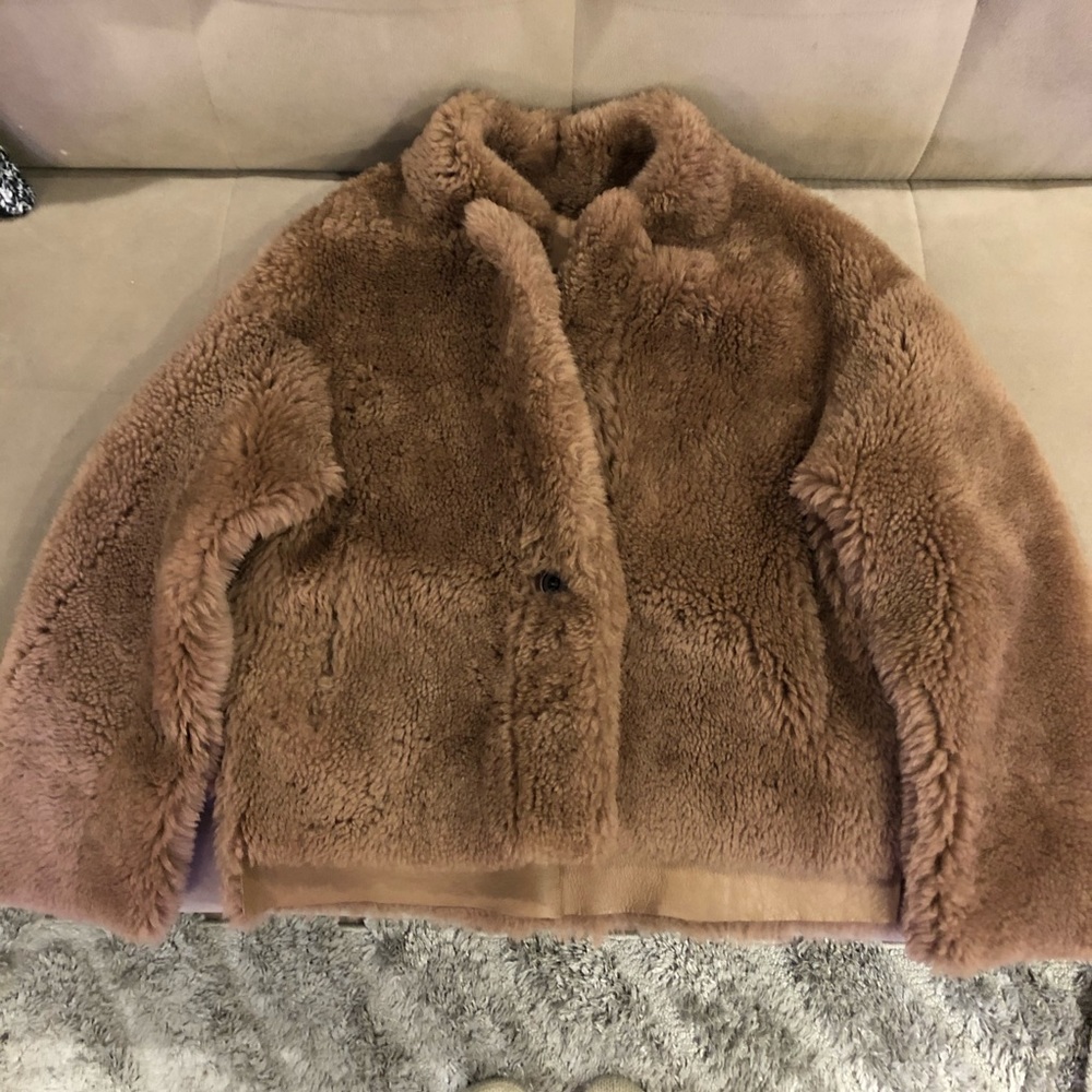 Genuine teddy jacket